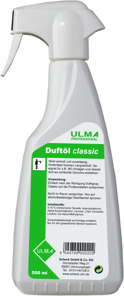 Raum- und Toilettenduftöl Classic