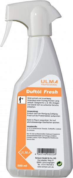 Raum- und Toilettenduftöl „Fresh“